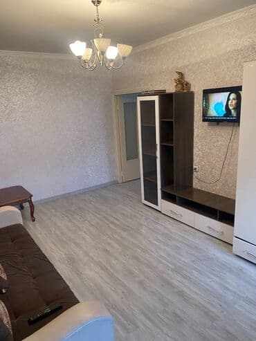 1 комнатная квартира на длительный срок в городе бишкек: 1 комната, Агентство недвижимости, Без подселения, С мебелью полностью — 8