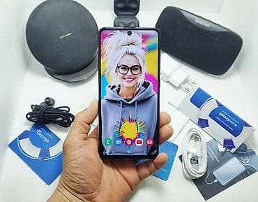 Samsung Galaxy A51, Б/у, 64 ГБ, цвет - Черный, 2 SIM