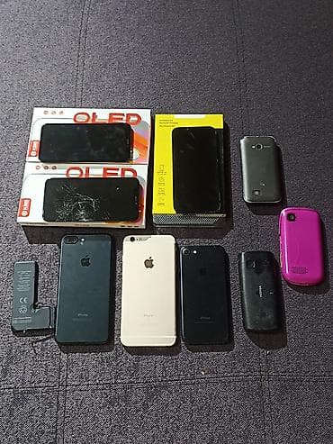 10 iphone: IPhone 7 Plus, Б/у, 1 ТБ, Black Titanium, Защитное стекло, Коробка, 99 % — 1