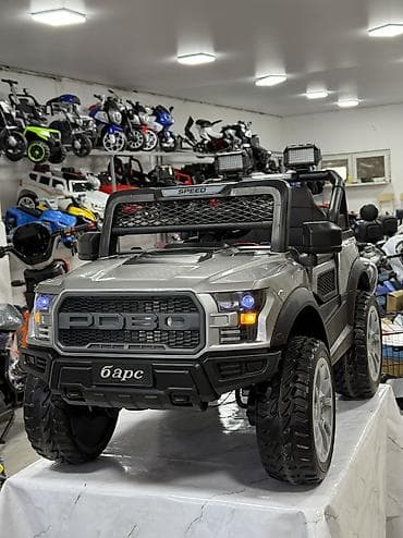 детский велосипед мотоцикл: Детский электрокар, Новый — 3