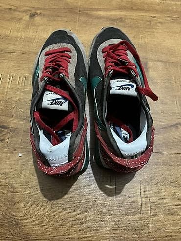 nike force: Мужские кроссовки, 42, Nike, Б/у, цвет - Черный, Бесплатная доставка, Самовывоз — 4