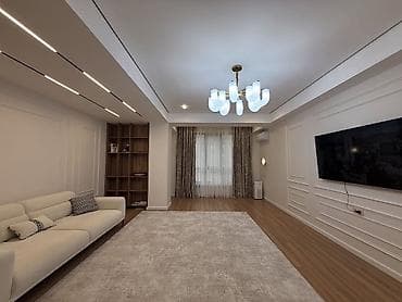 osh flat: 2 комнаты, 99 м², Южная Магистраль Элитка, 11 этаж, Евроремонт — 3