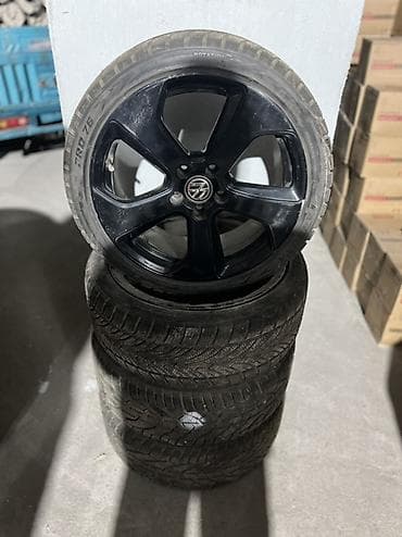 diski r20: Колеса в сборе 225 / R 18, Зима, Б/у, Комплект, Литые, отверстий - 5 — 1