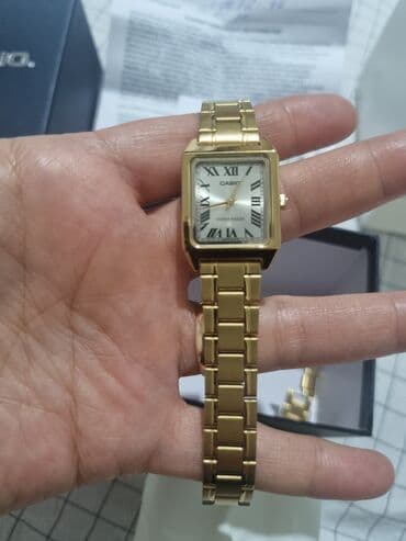 золотые часы женские бишкек цена: Классические часы часы, Casio, Водонепроницаемые, Женские — 1