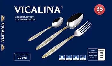 Набор столовых приборов VICALINA VL-342 — 36 предметов из
