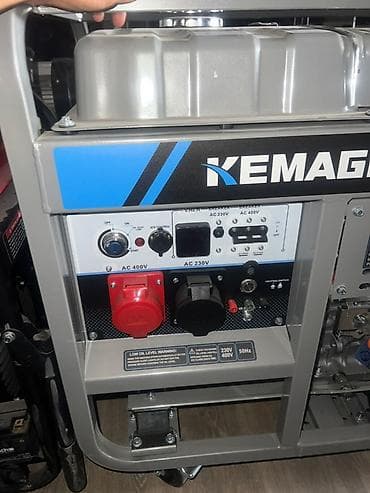 Генераторлор: Дизельный генератор KEMAGE KM-13000 Мощный стационарно-переносной — 2
