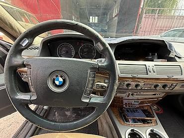 nardo grey: BMW 7 series: 2002 г., 4.4 л, Автомат, Бензин — 8