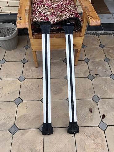 стекло ош: Поперечные дуги На рейлинги Lux, Б/у, Самовывоз — 1