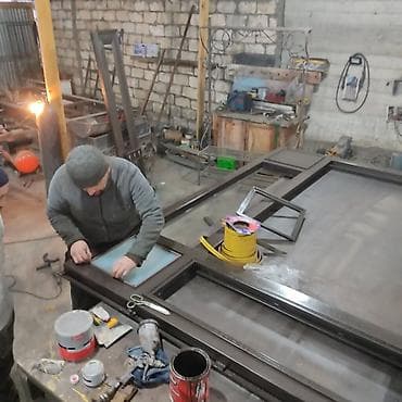 i5 10100f: Металлическая дверь на заказ, Для частного дома, Одностворчатая, Стальная — 5