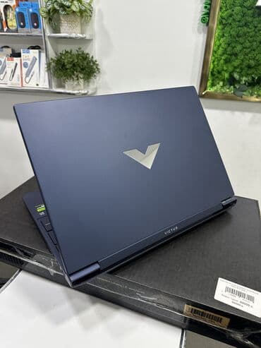 ноутбук victus: Ноутбук, HP, 8 ГБ ОЭТ, Intel Core i5, 15.6 ", Колдонулган, Оюндар үчүн, эс тутум SSD — 5