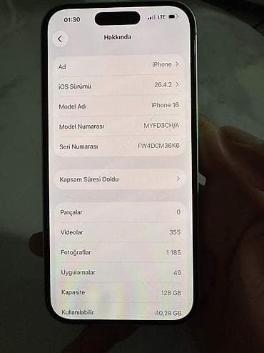 iphone 7 64gb: IPhone 16, Б/у, 128 ГБ, Белый, Защитное стекло — 9