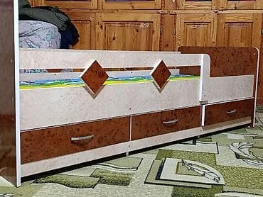 Офисная мебель: Детская гарнитура, Новый, Для мальчика, ДСП, цвет - Коричневый — 4