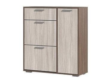 офисные мебели: Артикул: 00026532 Дели обувница №4, Шимо темный, Стендмебель Размер — 1