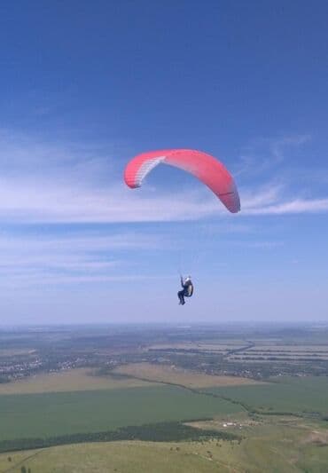 купить дрон с камерой ночного видения: Параплан SC Discovery 2-25, вилка 70-90 кг, подвеска Vector, запасной — 1