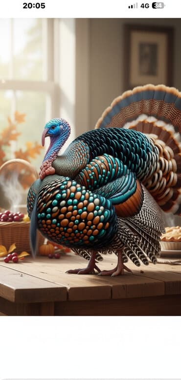 тайган сатам: Индейка вес 5,5-7 кг оптом! Местная! — 2