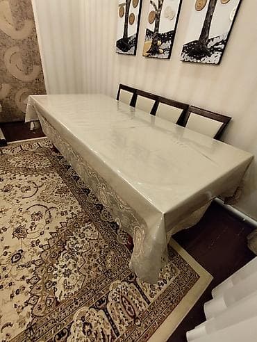 ГАЗ: Зал үчүн үстөл, Бүктөө эмес, Тик бурчтуу — 2