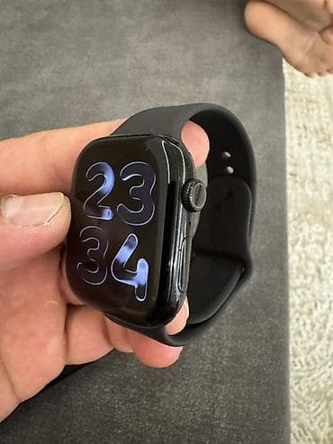 Apple Watch Series 10 (GPS) 45 мм, алюминий, цвет Midnight с