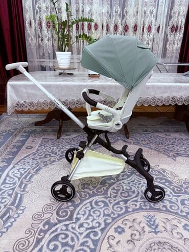 коляска для ребёнка: Коляска, цвет - Серебристый, Новый — 5