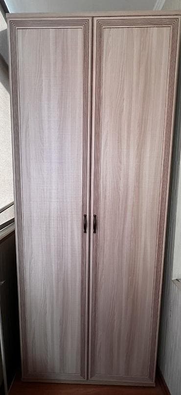 шкаф гардероб: Двухстворчатые шкафы для хранения Состояние - как новенькие! Полки и — 2