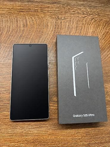 Samsung Galaxy S25 Ultra, Б/у, 256 ГБ, цвет - Серебристый, 1 SIM, 2 SIM