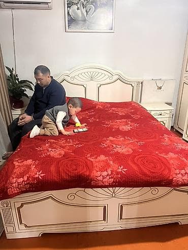 спальный гарнитур барокко: Спальный гарнитур в классическом стиле крашенный ПРОДАЮ в связи с — 4