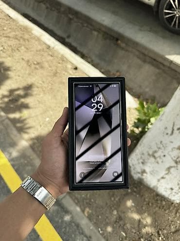 электро батарейки: Samsung Galaxy S23 Ultra, Б/у, 256 ГБ, цвет - Серебристый, В рассрочку, 1 SIM, eSIM — 2