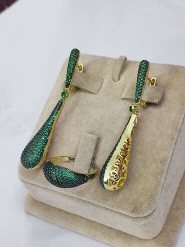 самые красивые свадебные платья в мире: Новая коллекция Италия Серебряный комплект Серебро напыление жёлтое — 6