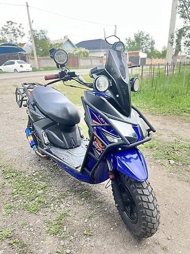 костюм для мотоцикла: Скутер Самурай Без вложений Доп фары Не дымит Масло не хавает — 1