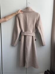 шерстяные кофты женские больших размеров: Пальто женское, шерстяное. Производство Россия. Приталенное, на — 5