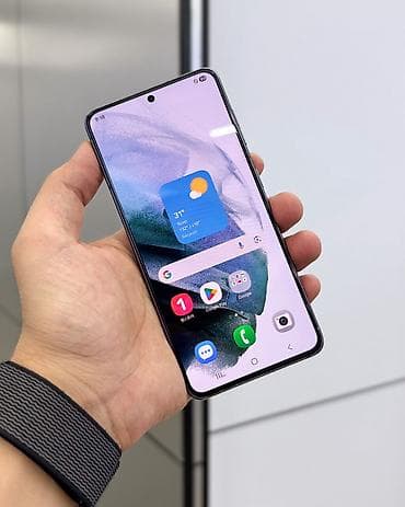 samsung m21: Samsung Galaxy S21 5G, Б/у, 256 ГБ, цвет - Черный, В рассрочку, 2 SIM — 2