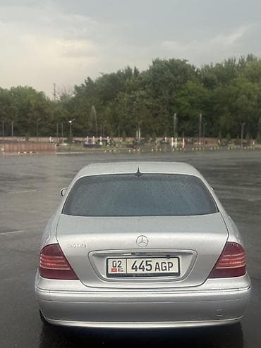 byd e5: Mercedes-Benz S-Class: 2002 г., 5 л, Автомат, Бензин, Седан — 6