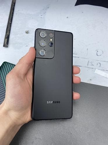 купить samsung galaxy s21: Samsung Galaxy S21 Ultra 5G, Б/у, 256 ГБ, цвет - Черный, 1 SIM, eSIM — 2