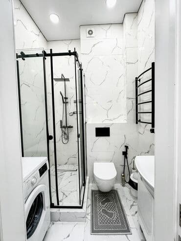 посуточная аренда квартир: 1 комната, Душевая кабина, Постельное белье, Кондиционер — 4