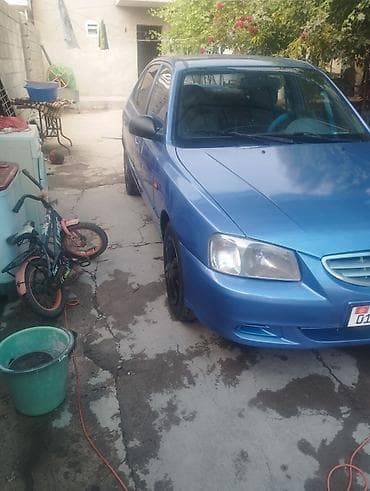 diska 14: Hyundai Accent: 2005 г., 1.6 л, Механика, Бензин, Седан — 2