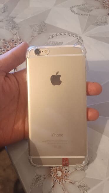 нерабочий компьютер: IPhone 6, Б/у, 32 ГБ, Золотой, Кабель, 100 % — 2