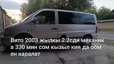 актрос мп4: Mercedes-Benz Vito: 2003 г., Дизель, Минивэн — 1