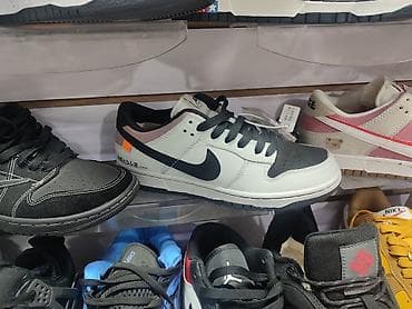 Киреге берилүүчү кийимдер: Эркектердин кроссовкасы, 36, Nike, Жаңы, түсү - Ак, Акысыз жеткирүү — 1