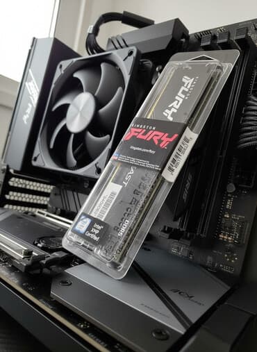 Оперативная память, Новый, Kingston Fury, 16 ГБ, DDR5, 5200 МГц, Для ПК at lalafo.kg Оперативная память, Новый, Kingston Fury, 16 ГБ, DDR5, 5200 МГц, Для ПК