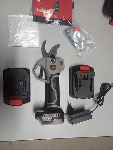 куста рез: Аккумуляторный электрический секатор Ураган YP5302 Назначение: - — 3