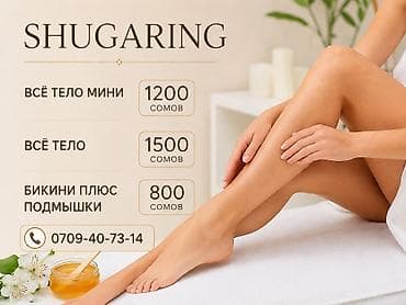 Шугаринг «Минимум боли» к мастеру Услуги: - Все тело мини — 1200 -