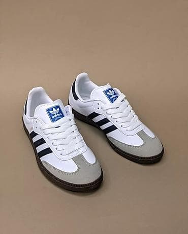 Жеке буюмдар: Эркектердин кроссовкасы, 42, 43, Adidas, Жаңы, түсү - Ак — 2