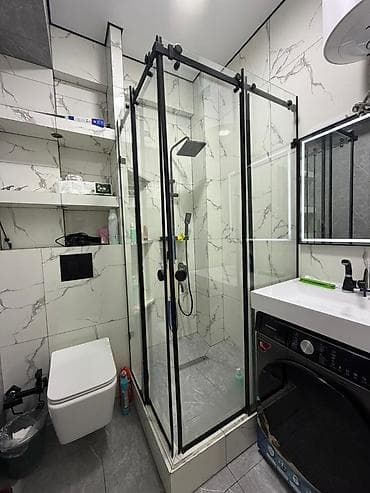 мкр джал: 1 комната, 41 м², Элитка, 11 этаж, Евроремонт — 3