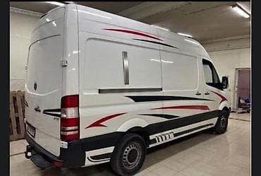 аранда авто: Mercedes-Benz Sprinter, белый фургон (длинная база, высокий крыша) — 1