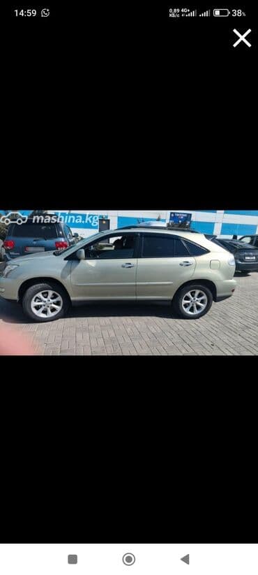 авто в кредит без первоначального взноса бишкек: Lexus RX: 2009 г., 3.5 л, Автомат, Бензин, Кроссовер — 8