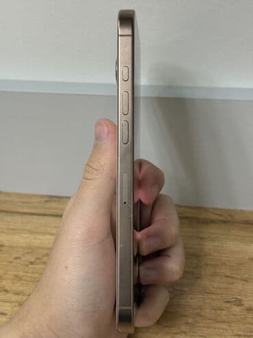 realme gt 2 pro цена бишкек: IPhone 15 Pro, Natural Titanium — 4