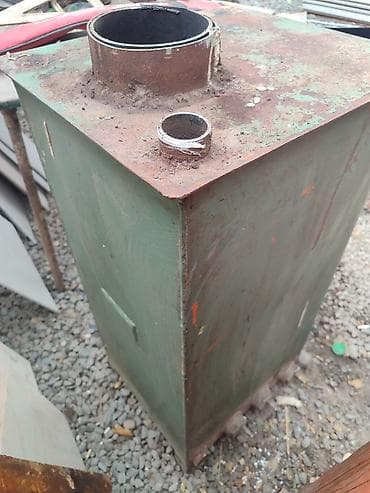 печь отработка: Твердотопливная печь-буржуйка с тремя камерами и Кател газовый - — 3