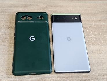 google pixe: Google Pixel 6, Б/у, 128 ГБ, цвет - Белый, 1 SIM — 1