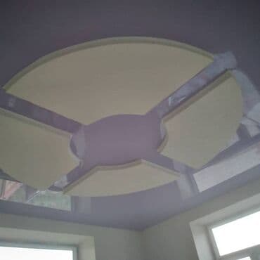 натяжные потолки город ош: Натяжной потолок Матовое Гарантия — 11