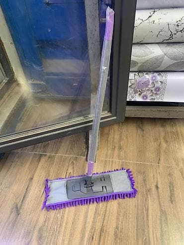 чистящие средства nanofixit: Плоская швабра с насадкой из микрофибры (фиолетовая) - Тип: плоская — 3