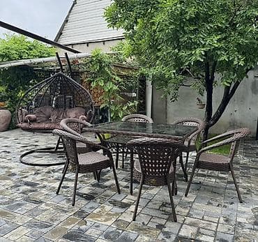 Комплект садовой мебели, Кресла, Ротанг
